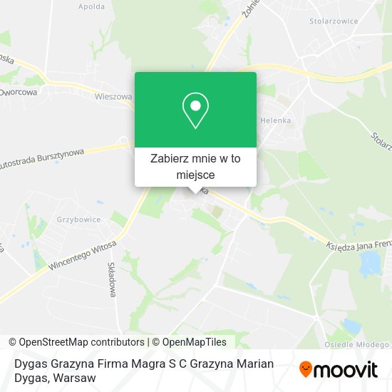 Mapa Dygas Grazyna Firma Magra S C Grazyna Marian Dygas