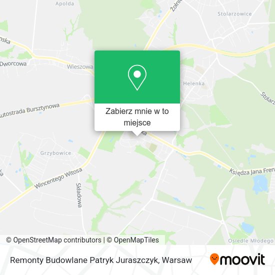 Mapa Remonty Budowlane Patryk Juraszczyk