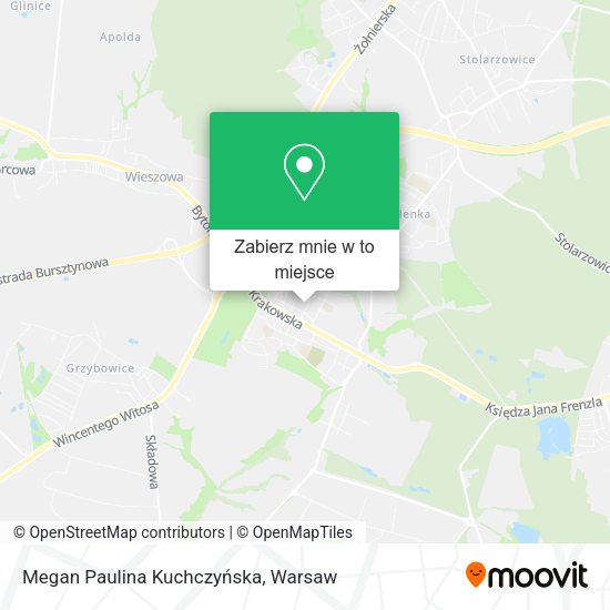 Mapa Megan Paulina Kuchczyńska