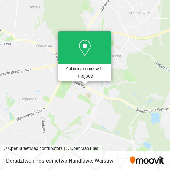 Mapa Doradztwo i Posrednictwo Handlowe