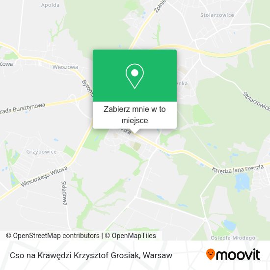 Mapa Cso na Krawędzi Krzysztof Grosiak