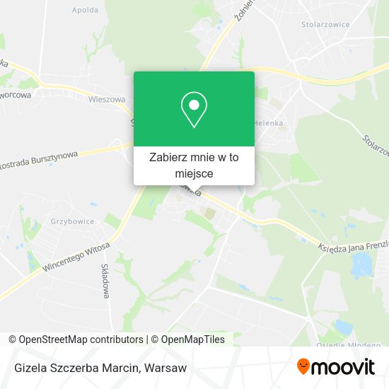 Mapa Gizela Szczerba Marcin