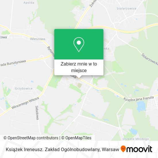 Mapa Książek Ireneusz. Zakład Ogólnobudowlany