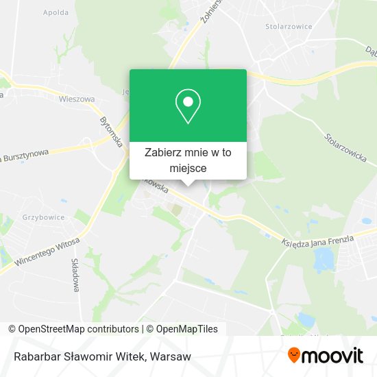 Mapa Rabarbar Sławomir Witek