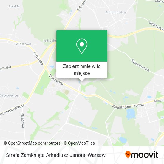 Mapa Strefa Zamknięta Arkadiusz Janota