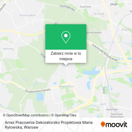 Mapa Arras Pracownia Dekoratorsko Projektowa Maria Rylowska