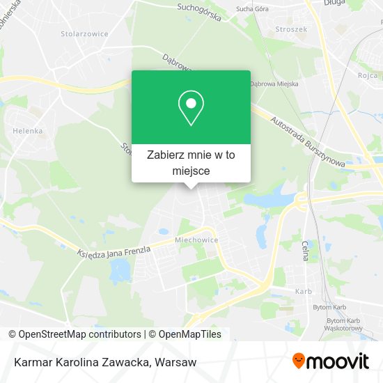 Mapa Karmar Karolina Zawacka