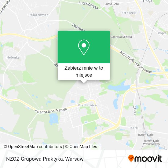 Mapa NZOZ Grupowa Praktyka