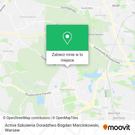 Mapa Active Szkolenia Doradztwo Bogdan Marcinkowski