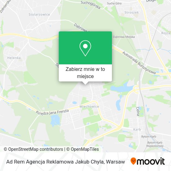 Mapa Ad Rem Agencja Reklamowa Jakub Chyla