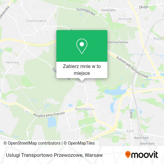 Mapa Uslugi Transportowo Przewozowe