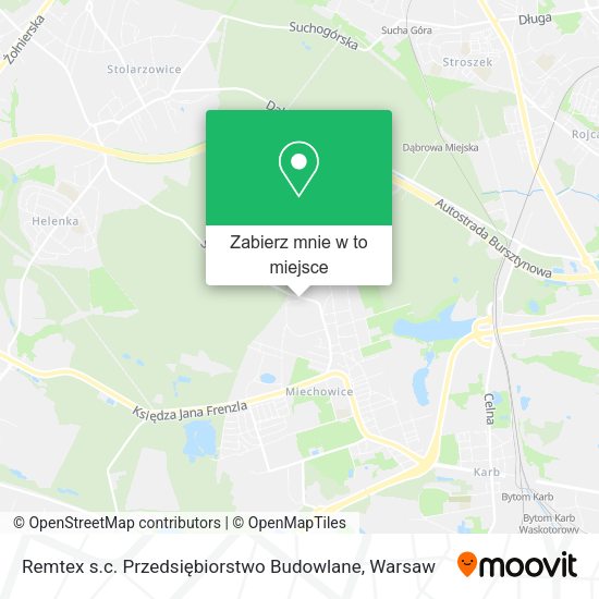 Mapa Remtex s.c. Przedsiębiorstwo Budowlane