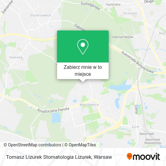 Mapa Tomasz Lizurek Stomatologia Lizurek