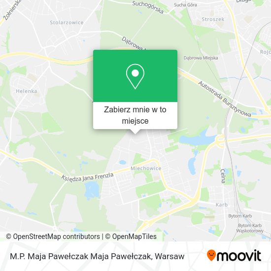 Mapa M.P. Maja Pawełczak Maja Pawełczak