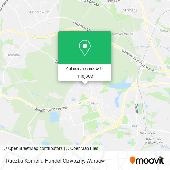 Mapa Raczka Kornelia Handel Obwozny