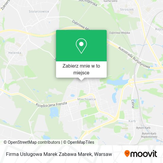 Mapa Firma Uslugowa Marek Zabawa Marek