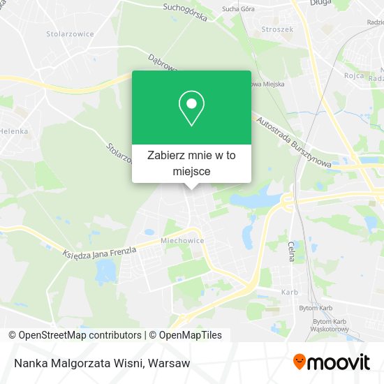 Mapa Nanka Malgorzata Wisni