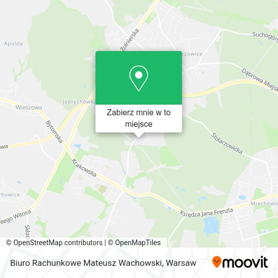 Mapa Biuro Rachunkowe Mateusz Wachowski