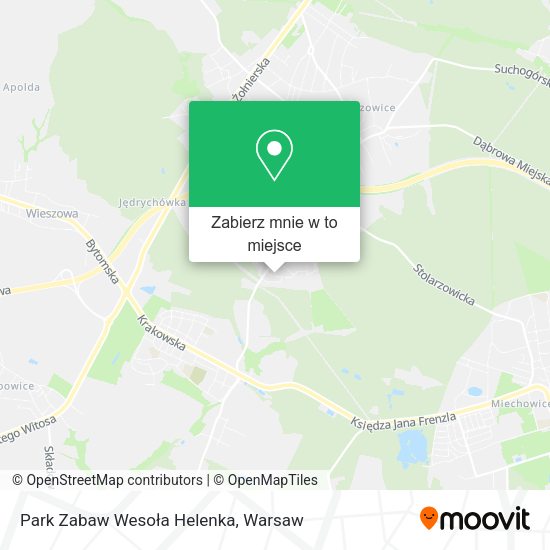 Mapa Park Zabaw Wesoła Helenka