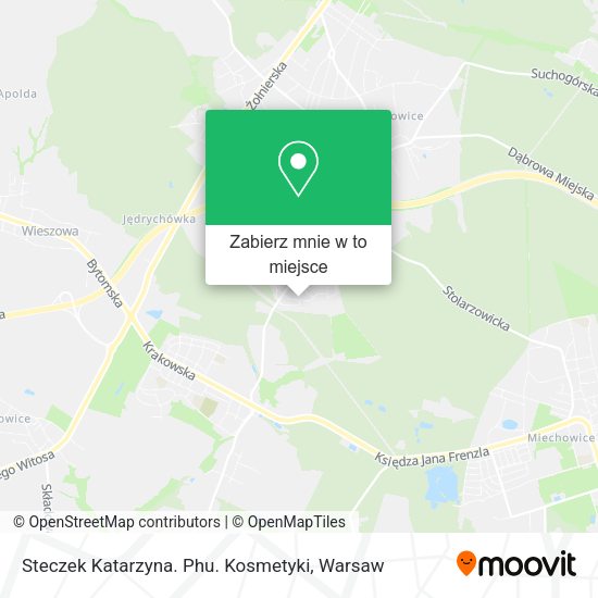 Mapa Steczek Katarzyna. Phu. Kosmetyki