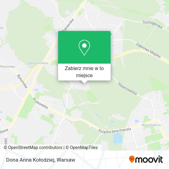 Mapa Dona Anna Kołodziej