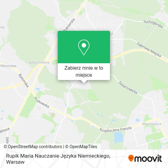 Mapa Rupik Maria Nauczanie Języka Niemieckiego