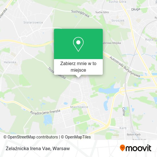 Mapa Żelaźnicka Irena Vae