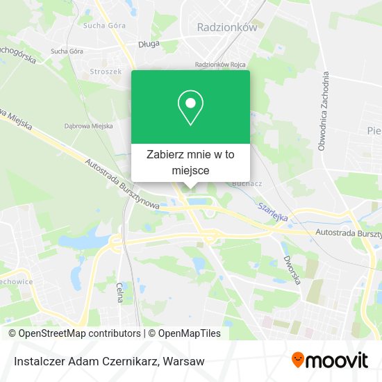 Mapa Instalczer Adam Czernikarz