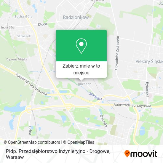 Mapa Pidp. Przedsiębiorstwo Inżynieryjno - Drogowe