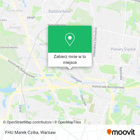 Mapa FHU Marek Cziba