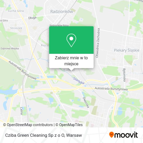 Mapa Cziba Green Cleaning Sp z o O