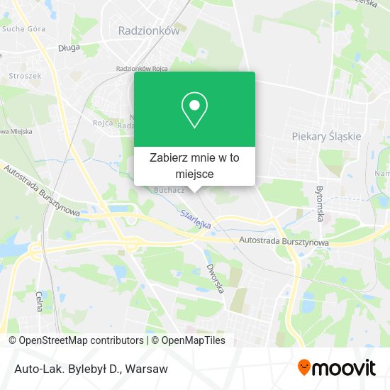 Mapa Auto-Lak. Bylebył D.