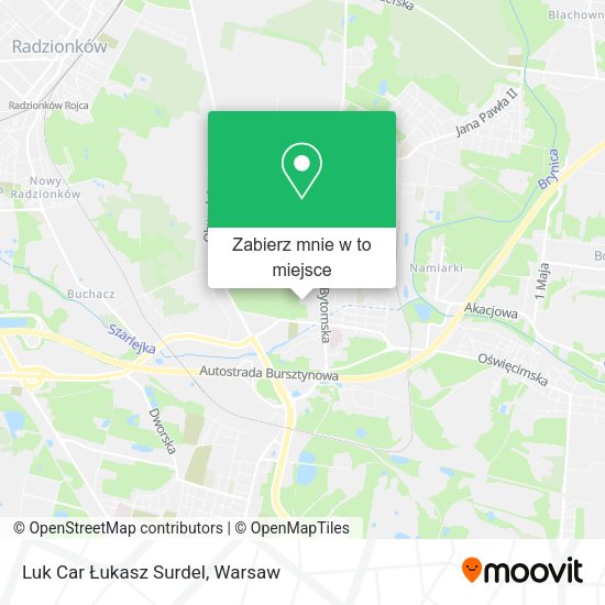 Mapa Luk Car Łukasz Surdel