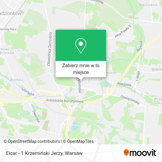 Mapa Elcar - 1 Krzemiński Jerzy