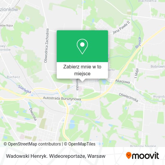 Mapa Wadowski Henryk. Wideoreportaże