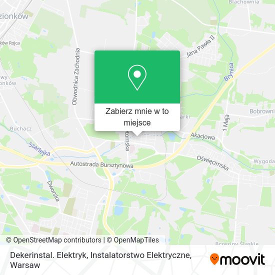 Mapa Dekerinstal. Elektryk, Instalatorstwo Elektryczne