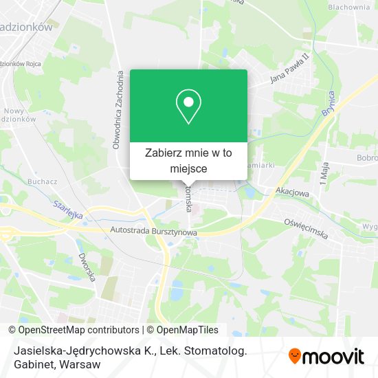 Mapa Jasielska-Jędrychowska K., Lek. Stomatolog. Gabinet