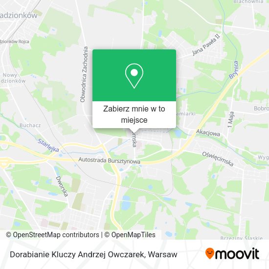 Mapa Dorabianie Kluczy Andrzej Owczarek