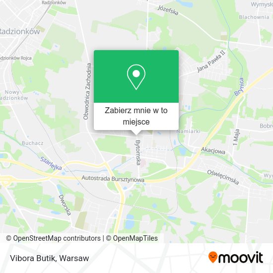 Mapa Vibora Butik