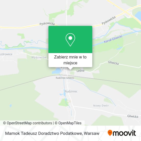 Mapa Mamok Tadeusz Doradztwo Podatkowe