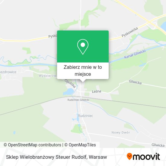 Mapa Sklep Wielobranżowy Steuer Rudolf