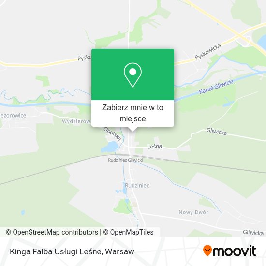 Mapa Kinga Falba Usługi Leśne