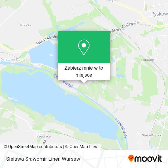 Mapa Sielawa Sławomir Liner