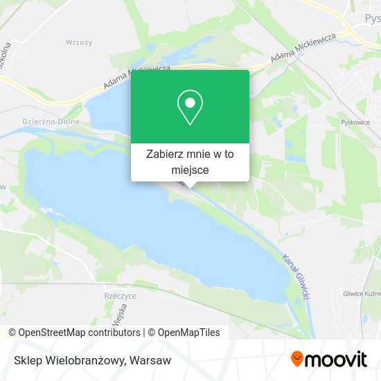 Mapa Sklep Wielobranżowy