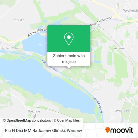 Mapa F u H Dixi MM Radosław Gliński