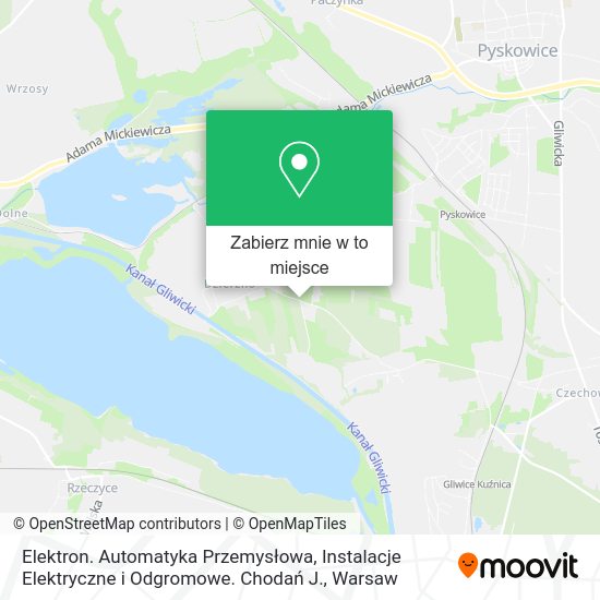 Mapa Elektron. Automatyka Przemysłowa, Instalacje Elektryczne i Odgromowe. Chodań J.