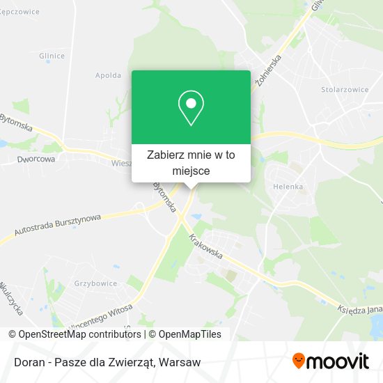 Mapa Doran - Pasze dla Zwierząt