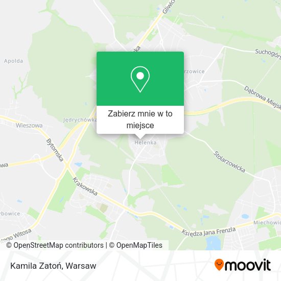 Mapa Kamila Zatoń