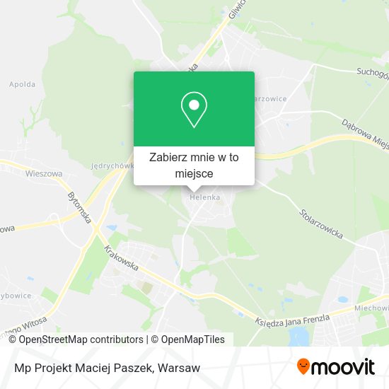 Mapa Mp Projekt Maciej Paszek