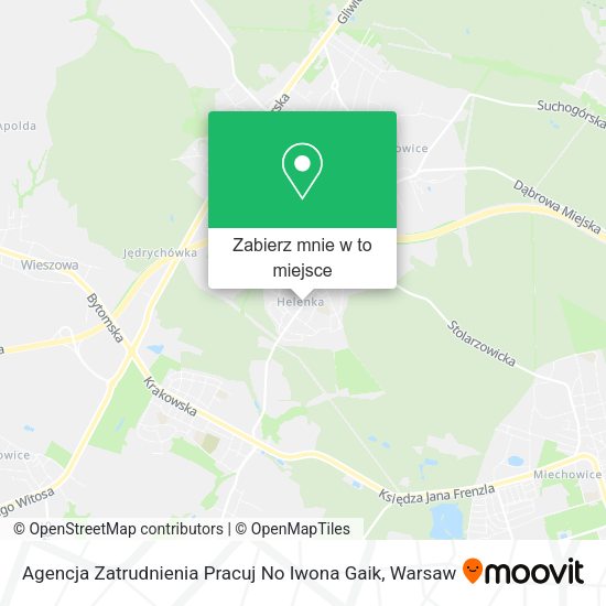 Mapa Agencja Zatrudnienia Pracuj No Iwona Gaik